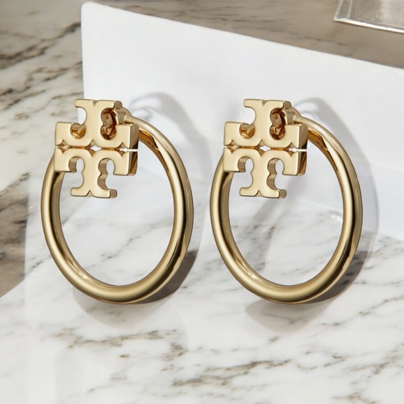 Tory Burch Jewelry - Tory Burch MILLER FRONT-BACK EARRING